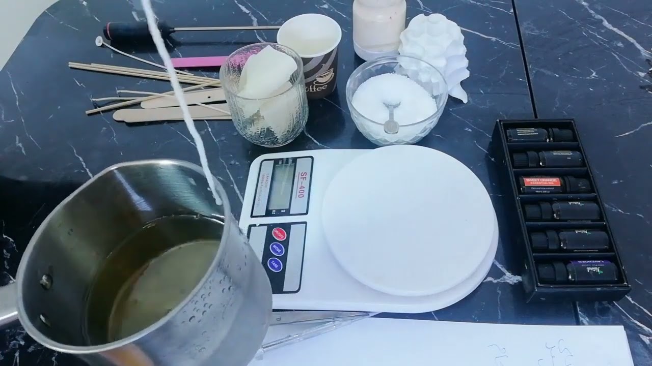 اعاده صب شمع للمبتدئ وحل الاخطاء الوارده للحصول على شمعه مثاليه.