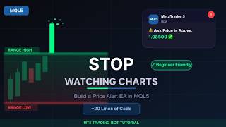 Stop Staring at Your Charts — Let MT5 Alert You Instead