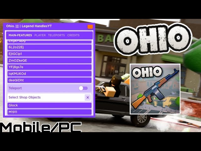 New Script: Roblox Ohio Script / Hack - Auto-Farm Infinite Money + Gun Mods  : r/Zaptosis