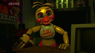 FNAF 2-Toy Chica's visit / ФНАФ 2-Визит Той Чики [FNAF/SFM/ANIMATION]