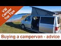 Campervans for sale Advice | Tips on buying any used or new VW camper for sale