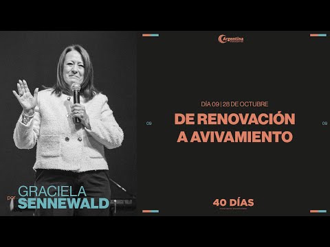 Dia 9 - 40 días de ayuno y oración | Graciela Sennewald Dia 9 - 40 días de ayuno y oración | Graciela Sennewald