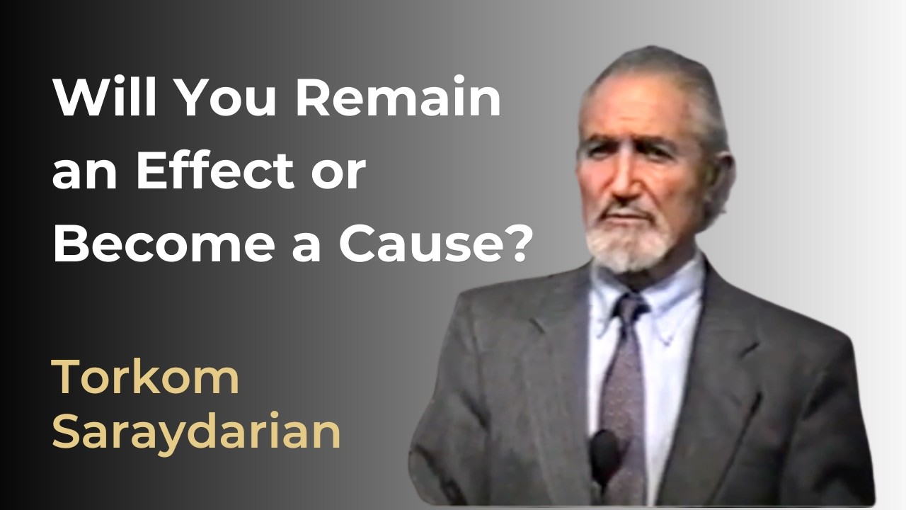 Останетесь ли вы в роли влияния или станете причиной? — Торком Сарайдарян (с субтитрами на англий...