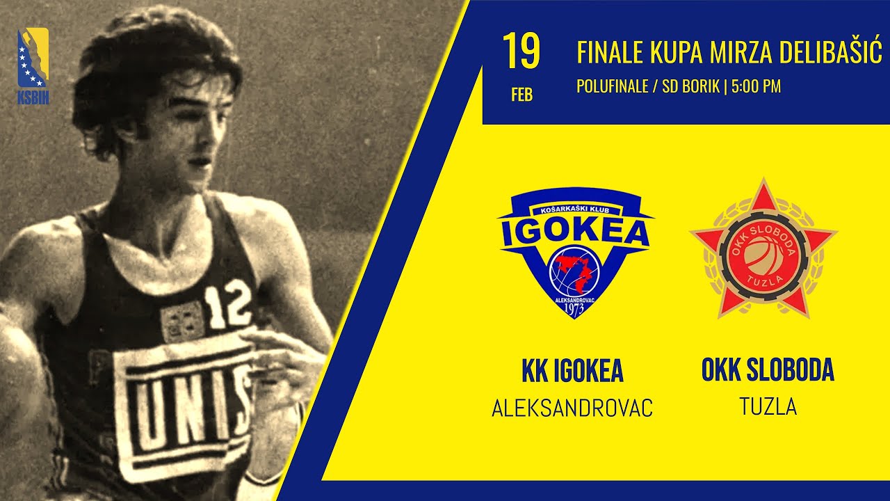 KK Igokea vs OKK Sloboda - KUP MIRZA DELIBAŠIĆ - Polufinale - 2021/2022