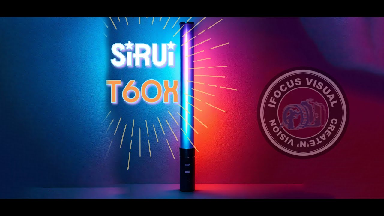 The future never seems so bright! SIRUI T60X 60W RGB Pixel Tube Light ll Review Sirui |iFocus Visual