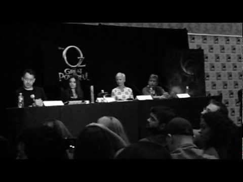 OZ Great And Powerful Comic-con 2012 Press Conference 2