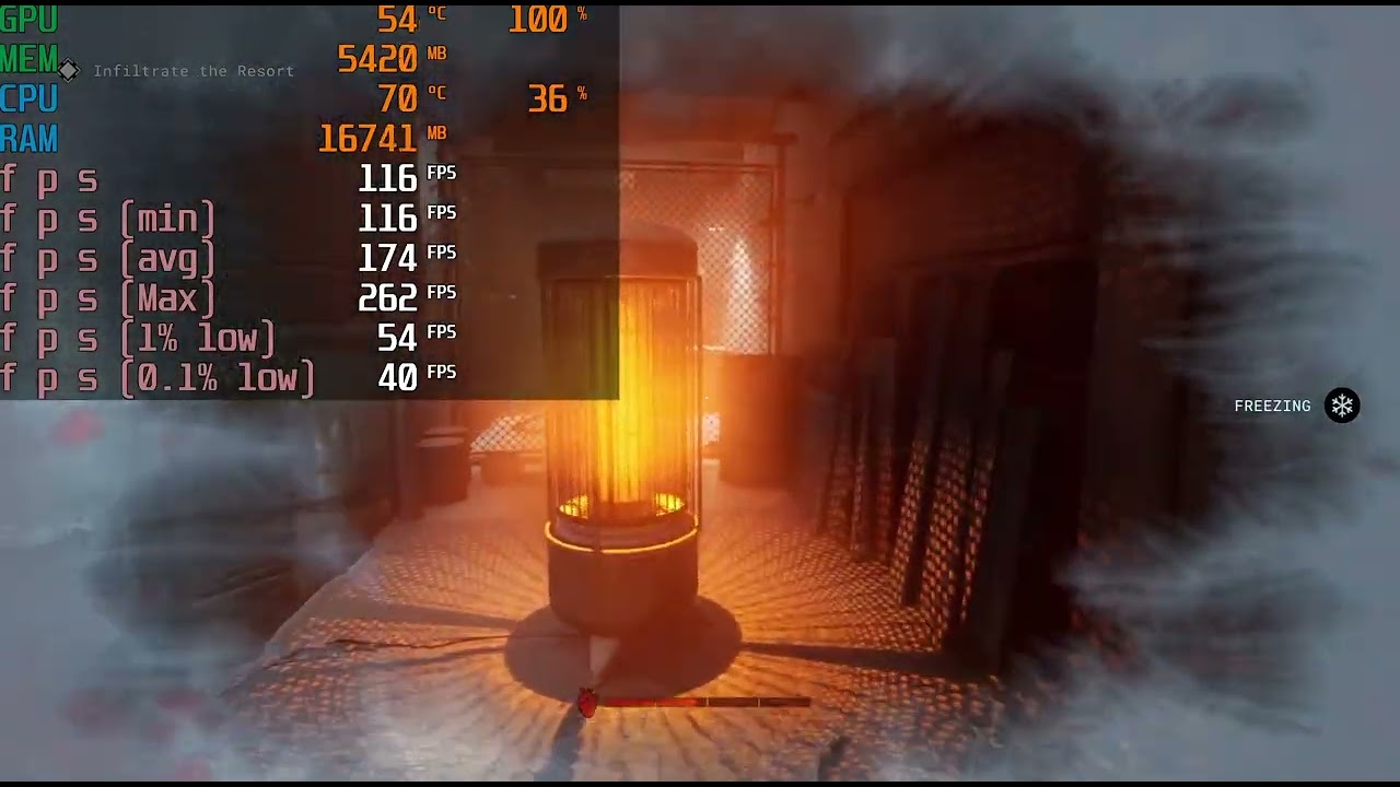 RX 7600 + R7 5800X -   The Outlast Trials    -  1080p   Epic  Settings