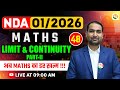Limit &amp; Continuity - 2 | NDA Maths Classe | NDA Maths | Maths Classes for NDA | NDA Maths Class