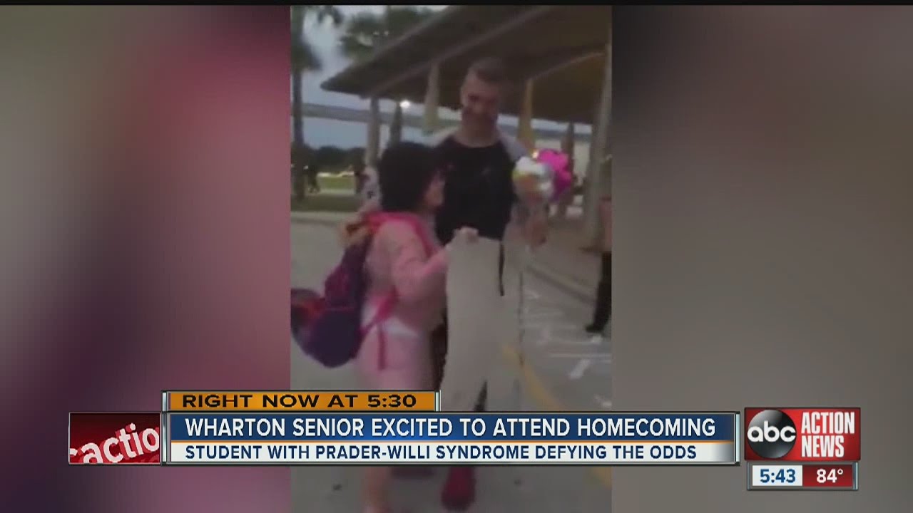 Special needs student gets surprise homecoming proposal - YouTube
