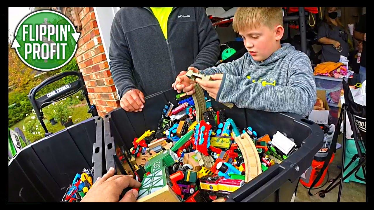 I Bought All Of His THOMAS TRAINS For $100