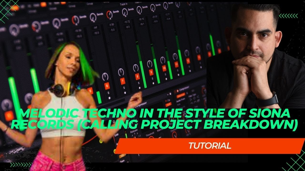 Melodic techno in the Style of Siona Records! Calling Che Jose Project Breakdown 