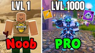 Going Noob to Pro In Dungeon Quest In 2026...
