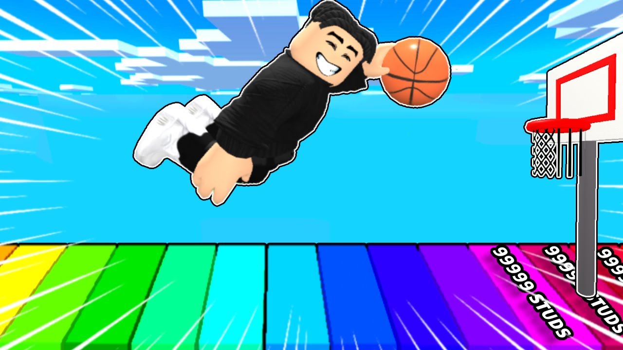 ROBLOX BUT ITS A 🏀DUNKING RACE - YouTube