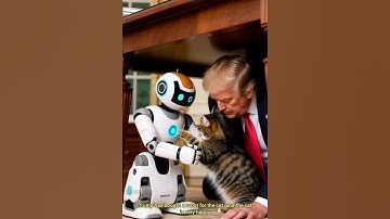 🤖🐱 Trump Buys a Robot for His Cat - and It’s Pure Joy