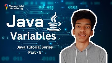 Java Variables | Java Tutorial Series | Part - 5