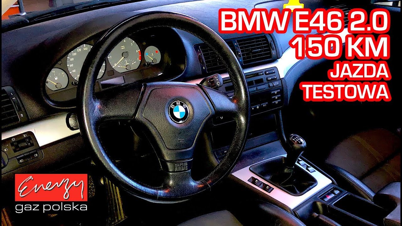 Jazda próbna testowa Test LPG BMW 320 E46 z 2.0 150 KM