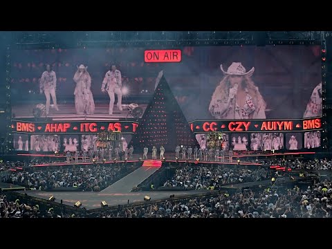 BEYONCÉ - Propaganda interlude / AHAP / SPAGHETTII | Cowboy Carter Tour | 4K Live in London N6 16.06