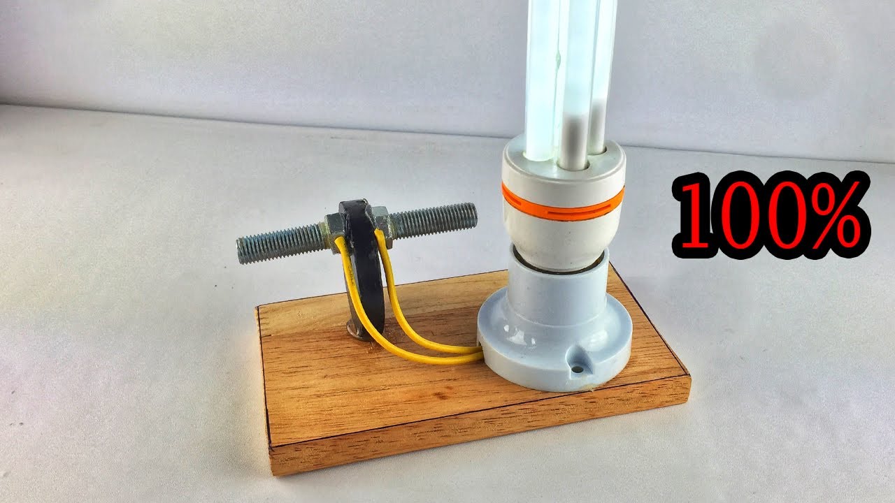 New Free Energy Generator With Light Bulb 100 YouTube