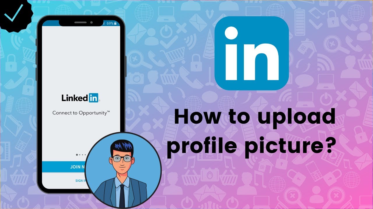 How To Upload Profile Picture On LinkedIn YouTube