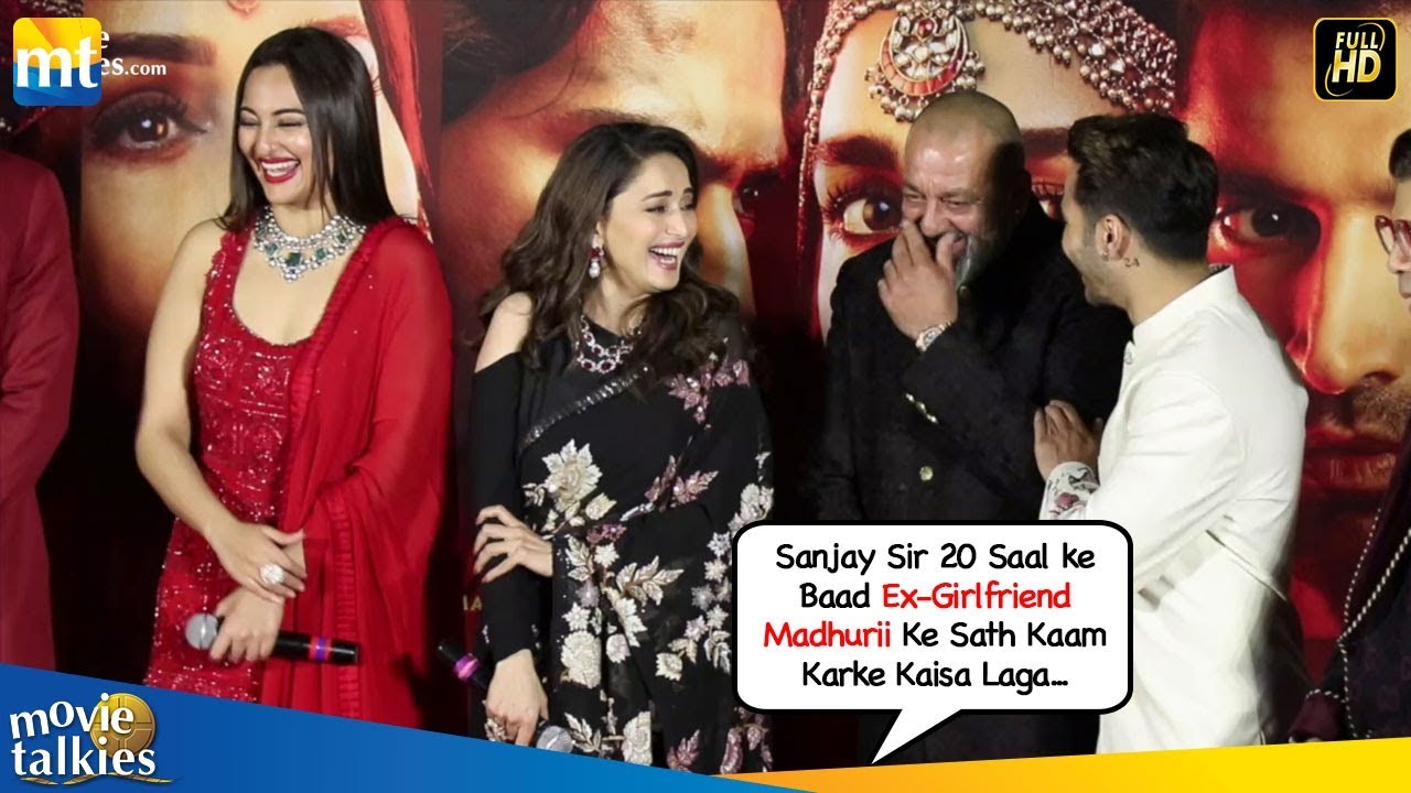 Sanjay Dutt Gets EMBARASSED When Reporter Asks About Ex-Girlfriend Madhuri Dixit