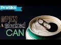 How to Open a Can of Cola Without Getting Splashed
