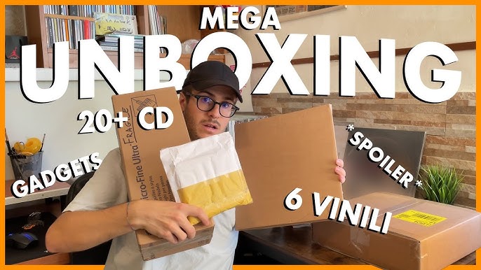 Unboxing VINILE AUTOGRAFATO QVC 9 di Gemitaiz 