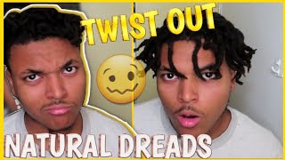 Bantu Knot Twist Out On Natural Hair | NLE Choppa Style 🥴 *HighTop*
