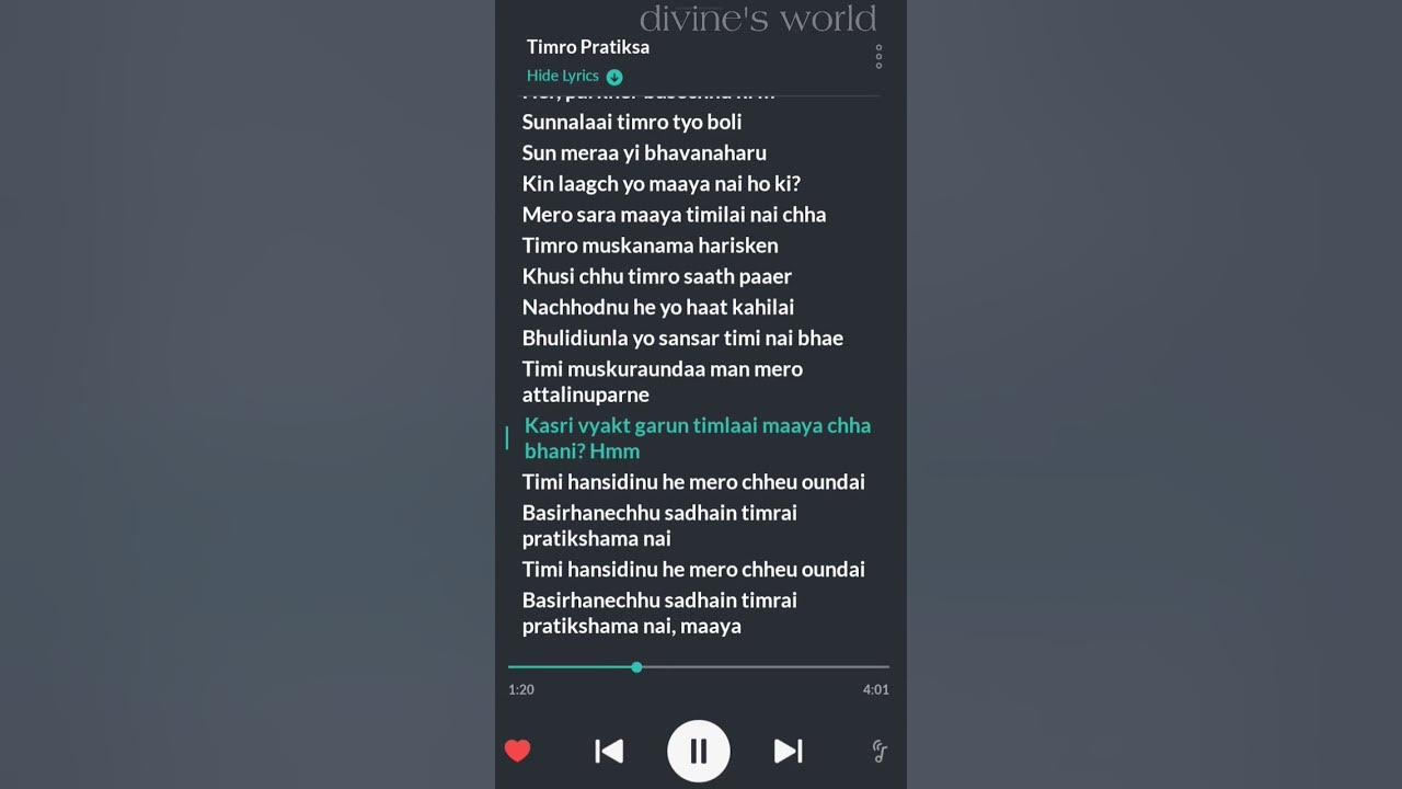 timro-pratiksha-song-lyrics-timropratiksa-song-lyrics-shorts