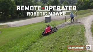 How To Mow Ditches, Landfills, Fire Fuels, Slopes, Canals, Roadsides &amp; More | RC Mowers
