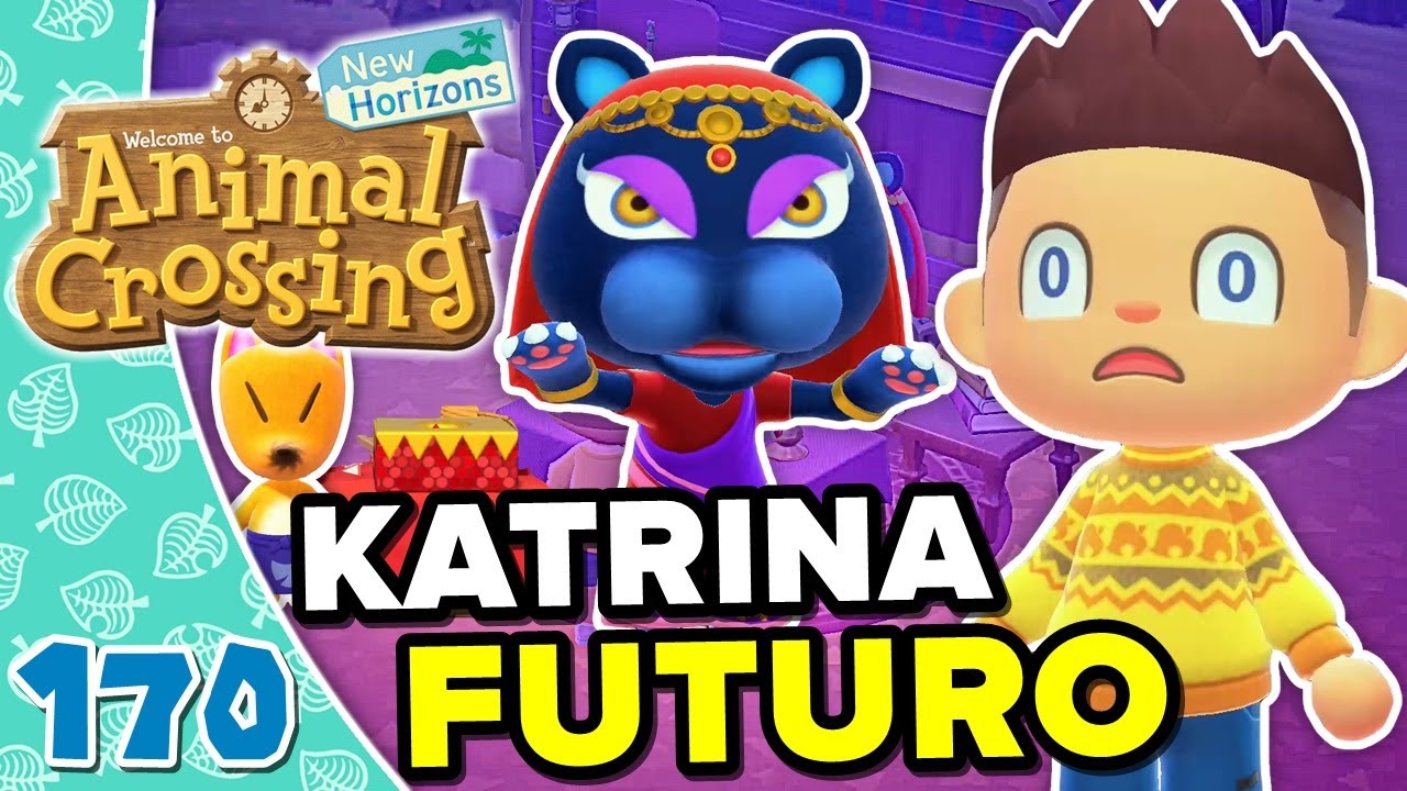KATRINA ME LEE EL FUTURO Y NUEVOS OBJETOS DE LADINO! ANIMAL CROSSING