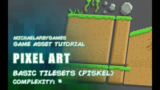 PIXEL ART TUTORIAL  - TILESETS (USING PISKEL)
