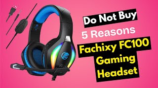 STOP! Donβt Buy the Fachixy FC100 Gaming Headset Before Watching This!