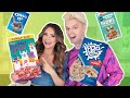 Trying EVEN MORE Weird Cereals w/ Rosanna Pansino! (Part 4)