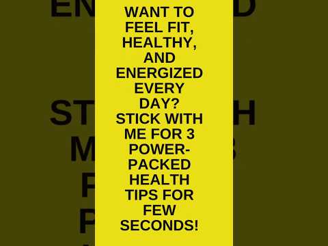 Morning Health Hacks