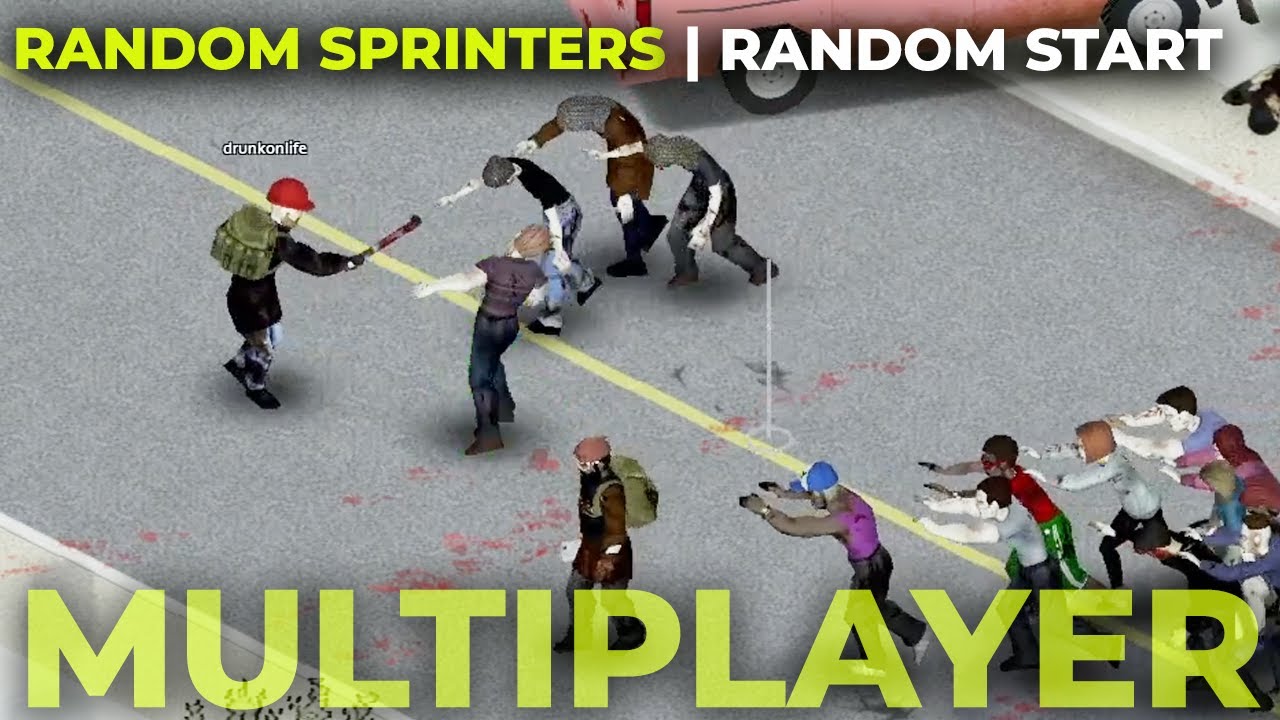 Project Zomboid Sprinters Modded Multiplayer Server Cooter's