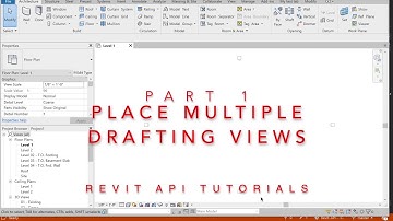 Revit API - Place Multiple Drafting Views - Part 1