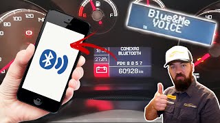Como configurar o som Blue&Me ao celular via bluetooth Fiat Punto 500 Bravo Línea D.I.Y