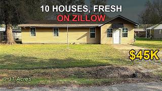 10 Cheap Houses With Land, Fresh on Zillow This Week