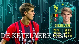 CHARLES DE KETELAERE 96 PLAYER MOMENTS OBJECTIVE : FIFA 22
