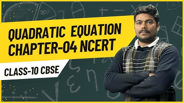 Quadratic Equations Introduction | Class 10 NCERT CBSE | By Pankaj Sir | Full Solution & Tricks 🔥
