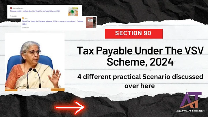 Direct Tax Vivad Se Vishwas Scheme 2024 | Section 90 | Avail Benefits