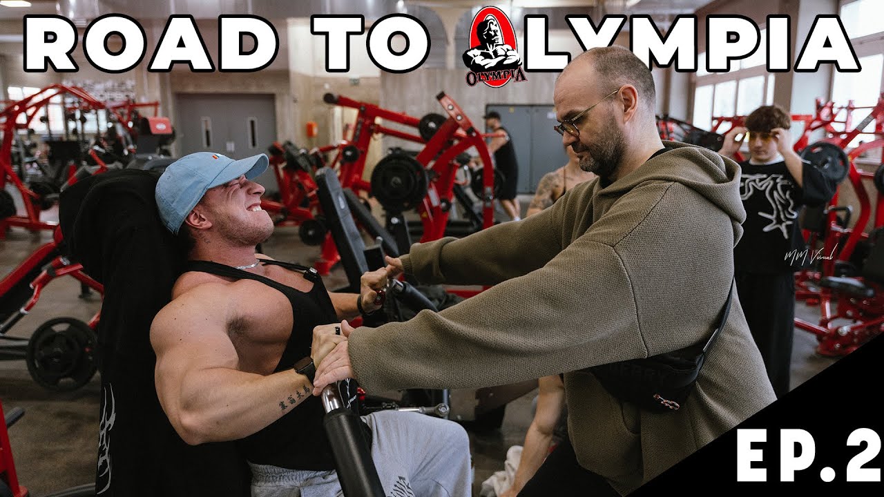 Olympia Prep EP.2 - CHECK CON IL COACH STEFAN + DISTRUZIONE PETTO E SPALLE CON @leospolli