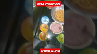Kala Chana &  nanu ki Sabji Recpie Ayesha vlog &  kitchen yuotbe  short viral videios ? ? ?