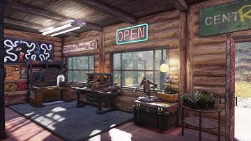 Fallout 76 Small Log Cabin Camp Build