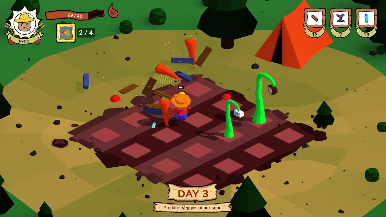 Blood Barn ( Ludum Dare 44 ) Gameplay Trailer