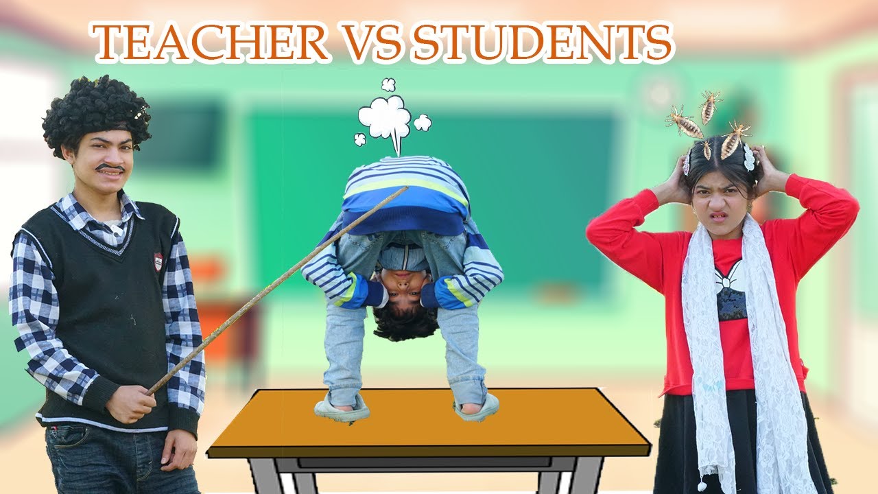 teacher vs student comedy 🤣|  video MoonVines