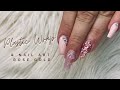 ♡ PLASTIC WRAP & NAIL ART ROSE GOLD