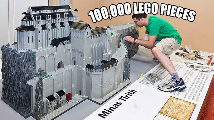 Massive Harry Potter Hogwarts Castle From 1,000,000 LEGO Bricks WORLD  RECORD 