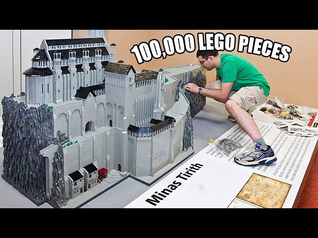 Stunning LEGO Minas Tirith stands watch over Gondor - The Brothers