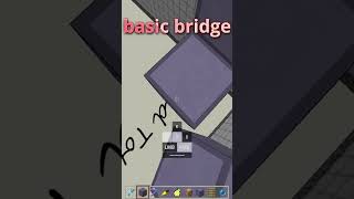 How to bridge under base! #shorts #minecraft #eggwars #kenandtotto